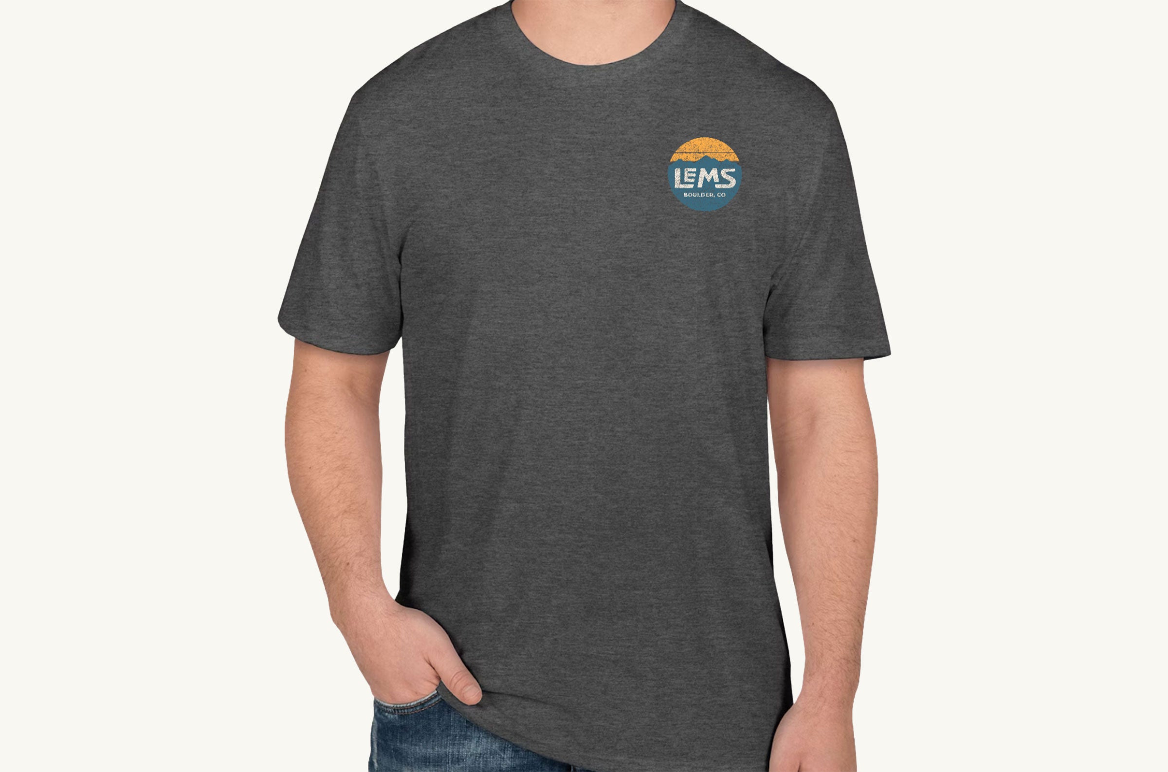 Lems 50/50 Blend Tee - Image 2