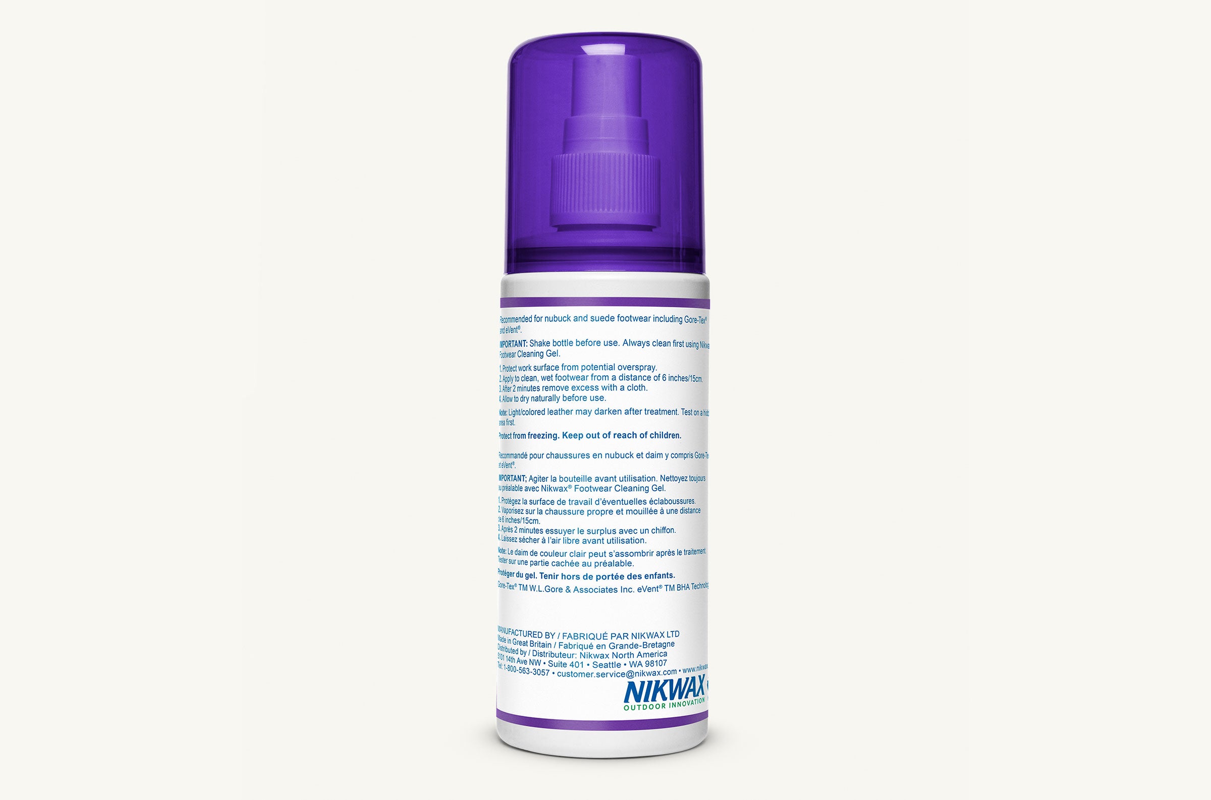 Nikwax - Nubuck & Suede Proof Spray - Image 2